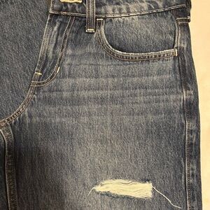 Hollister Women's Blue Straight Jeans